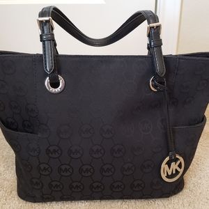 Michael Kors Black Logo Tote